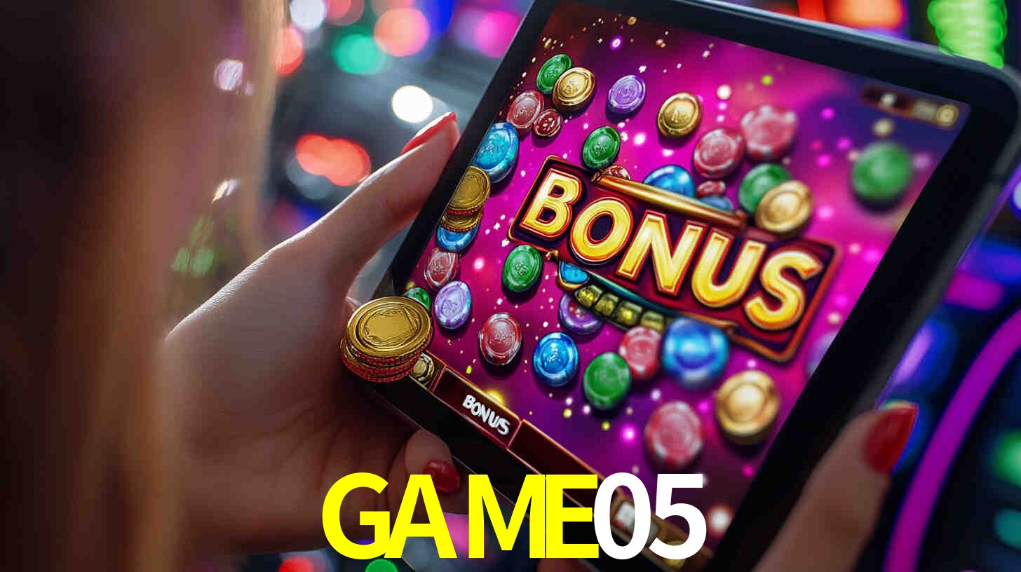 Bônus incríveis na plataforma GAME05